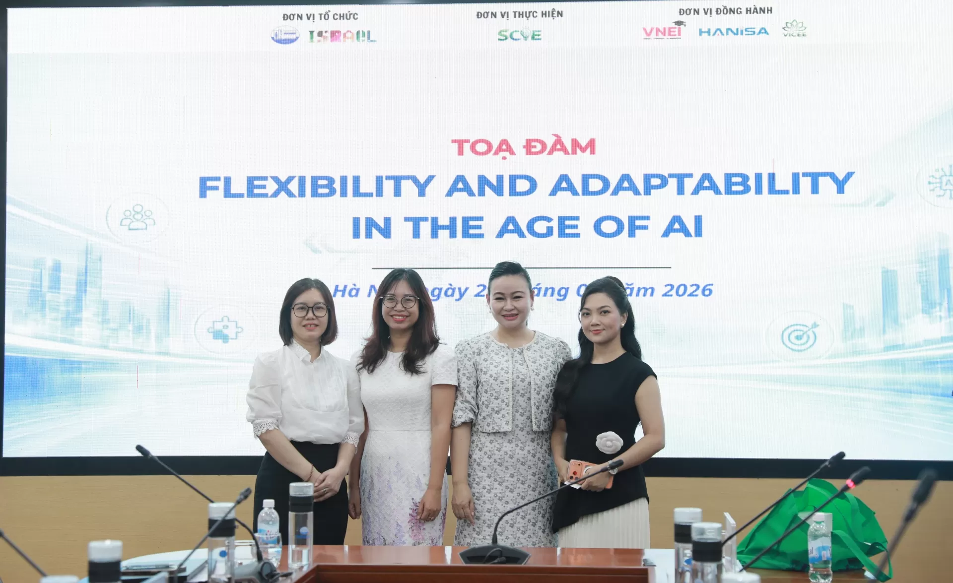 VICEE ĐỒNG TỔ CHỨC THÀNH CÔNG TỌA ĐÀM QUỐC TẾ: NÂNG CAO NĂNG LỰC THÍCH ỨNG CỦA TỔ CHỨC TRONG KỶ NGUYÊN AI